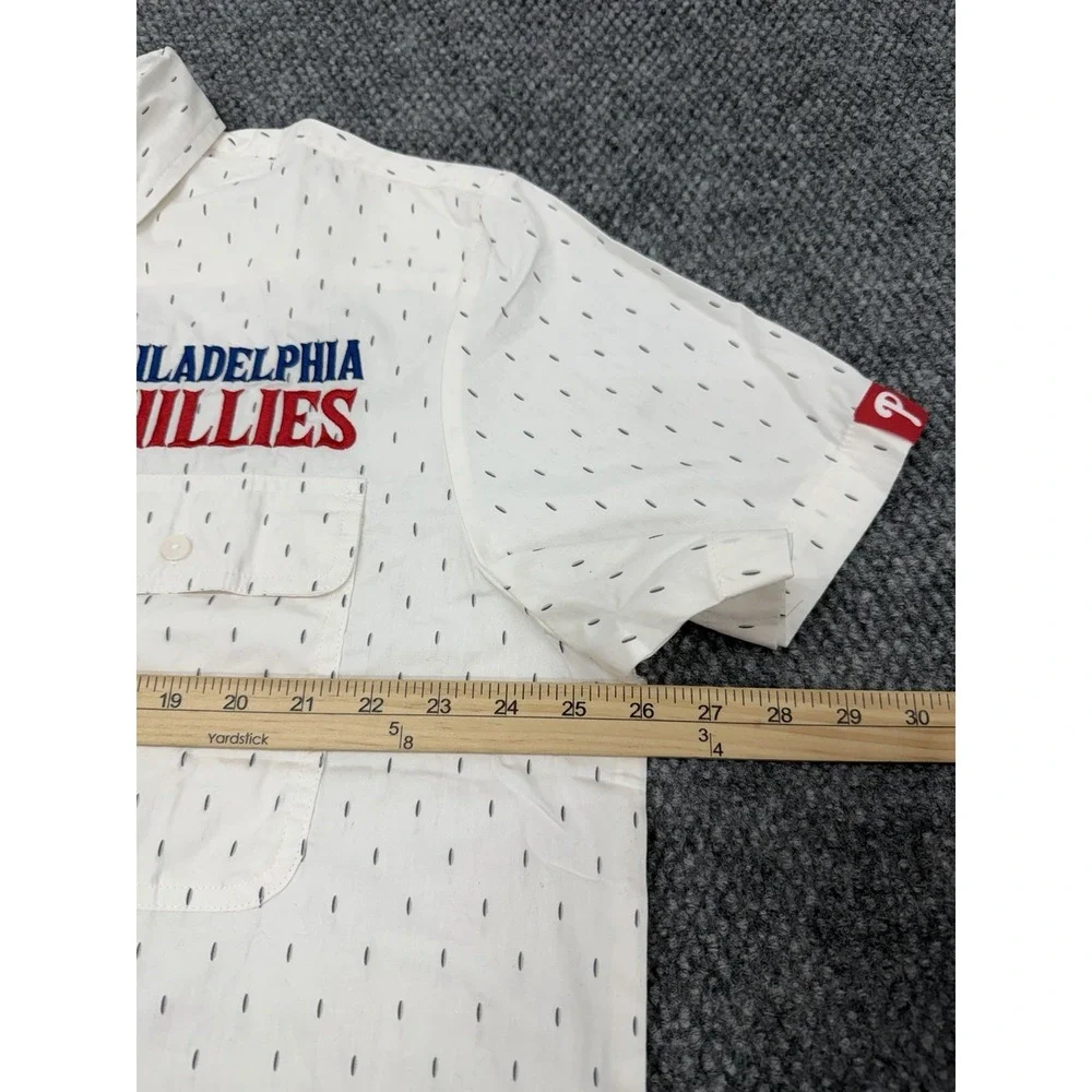 Philadelphia Phillies XL Darius Rucker Collection Cream Button Down Shirt - NWOT - Picture 9 of 9